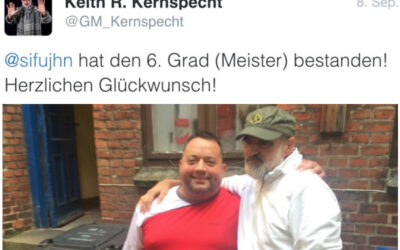 6. Meistergrad für Sifu Jan-Holger Nahler