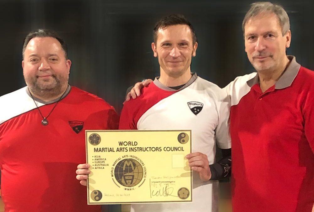 Sifu-Ehrung für Thorsten Heiligensetzer