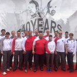 Großevent im Jahr 2016 in Hockenheim. Gruppenfoto mit der Delegation der EWTO-Akademie Mittelrhein