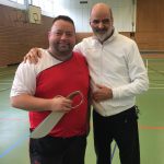 Sifu Jan-Holger Nahler beim EWTO-Waffenseminar mit Sifu K. Kernspecht