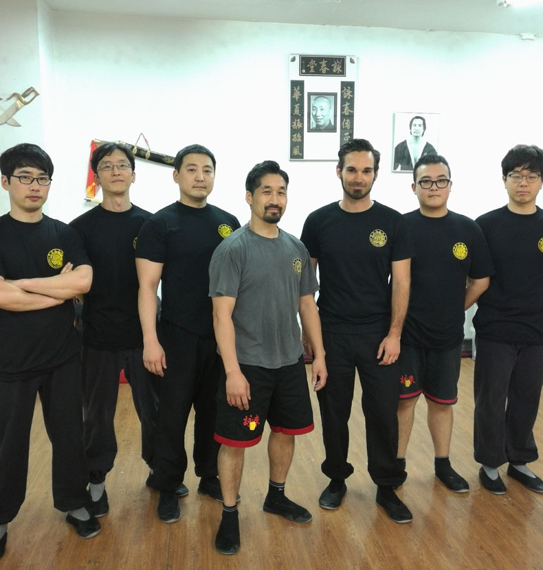 Sifu Christoph Drodt im WingTsun-Headquater Süd-Korea Sifu Christoph Drodt im WingTsun-Headquater Süd-Korea