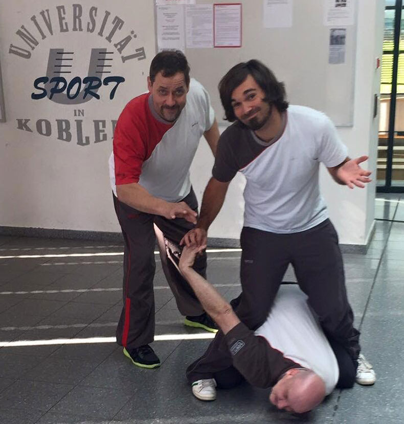 Sifu Manfred Hinrichs und Sifu Christoph Drodt Sifu Manfred Hinrichs und Sifu Christoph Drodt